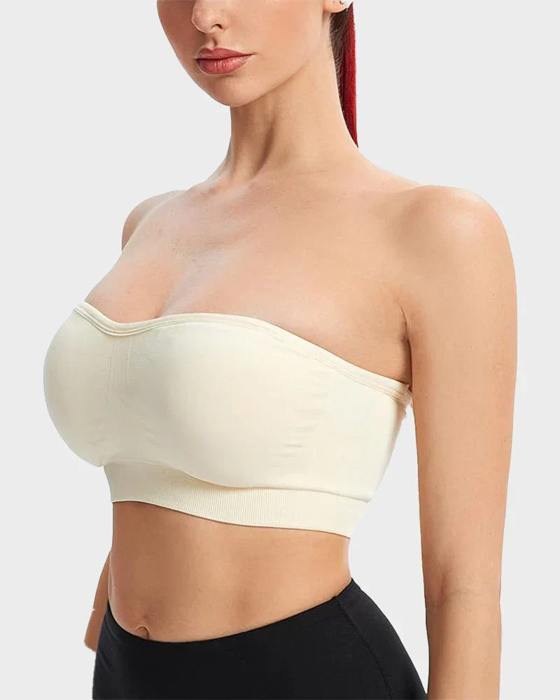 2026 New🔥BUY 1 GET 1 FREE🔥Non-Slip Bandeau Seamless Wireless Strapless Bra