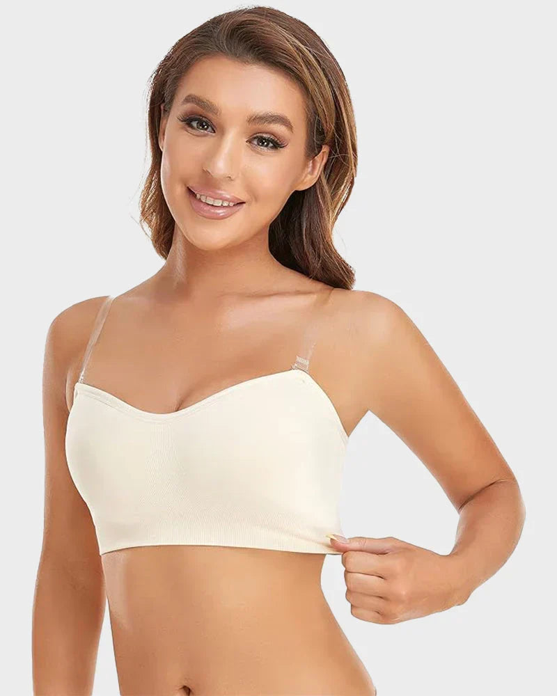 2026 New🔥BUY 1 GET 1 FREE🔥Non-Slip Bandeau Seamless Wireless Strapless Bra
