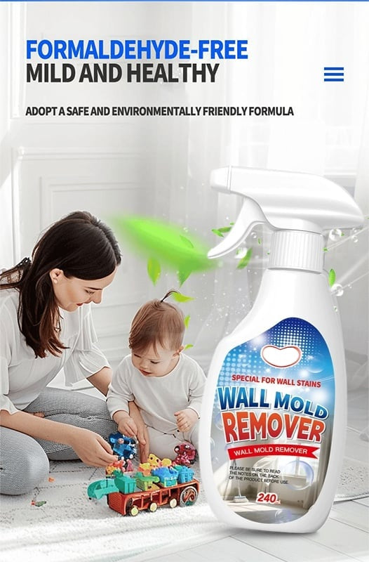 🧴 50% OFF NOW! 🔥 Highly Effective Mould Removal Spray – Kills mould & mildew, prevents regrowth & safe for most surfaces 🏡