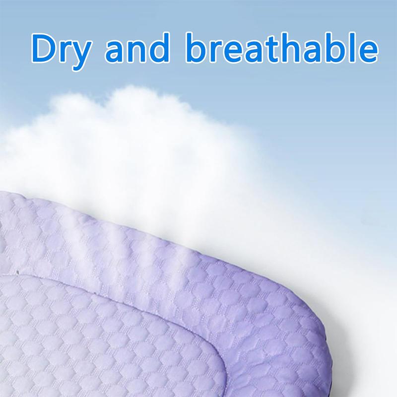 💖LAST DAY SALE ONLY￡7.99!!❄Pawchill™🇬🇧Pet Cooling Mat for Dogs & Cats 🐾 Naturally Cool Ice-Silk Pad • Breathable, Washable & Soft 🌿  For Floors, Sofas & Car Travel • Multiple Sizes • Gradient Colours ☀️🐶🐱