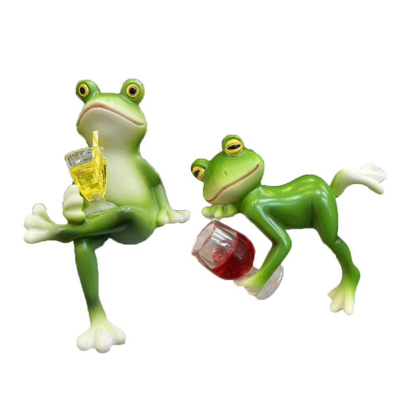 🎁Gift Idea Hot Sale 60% OFF🐸 Frog Flower Pot Hanger Ornament🍷