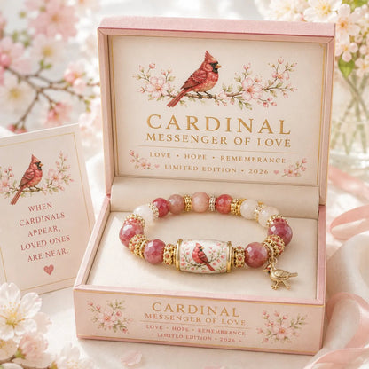❤ Love, Remembrance & Cardinal Blessings 🕊️ | 2026 Limited Edition Bracelet