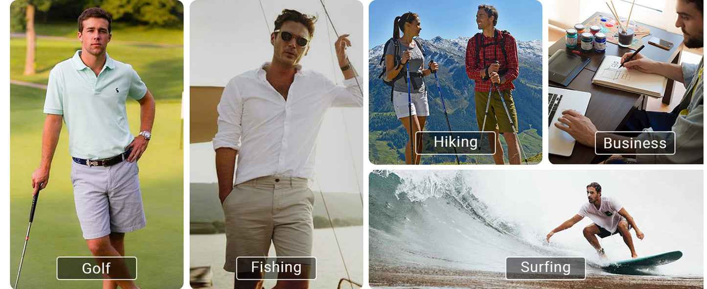 🔥HOT SALE 60% OFF🥰Men's Stretch Quick Dry Casual Work Golf Shorts