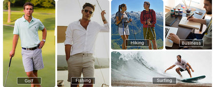 🔥HOT SALE 60% OFF🥰Men's Stretch Quick Dry Casual Work Golf Shorts