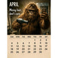 🦶2027 Bigfoot's Daily Life Calendar