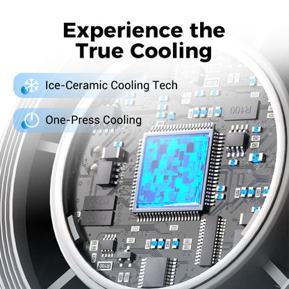 ❄️CoolHill™ ProBreeze Portable Fan –💨High-Velocity, Foldable & Rechargeable 🌬️⚡ | Travel-Ready Cooling for UK Summers ☀️, Holidays ✈️ & Outdoor Adventures 🏕️