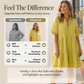 💝Einfarbiges bequemes Kleid mit Revers und Knöpfen