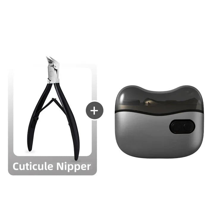 🔥⏳Black Friday Sale!🚨 Lowest Price Ever, Don't Miss Out! 💅 2-in-1 Electric Nail Clipper & Polisher