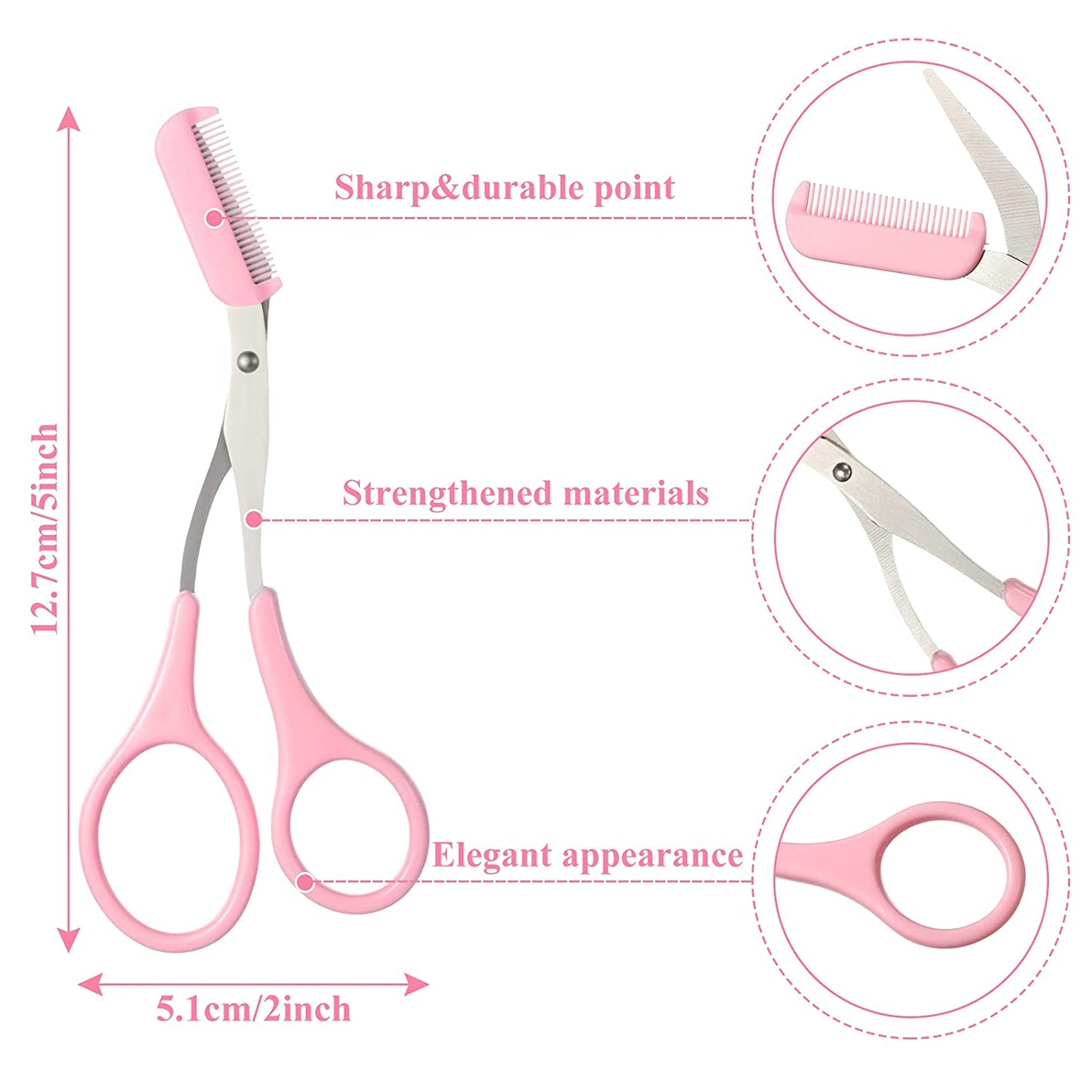 🔥Buy 1 get 1 free🔥Eyebrow Trimmer Scissor