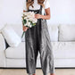 🔥Zeitlich begrenzter Verkauf 49% Rabatt💕Niedlicher lässiger Damen-Jumpsuit mit Knöpfen, zerrissene Jeans-Latzhose
