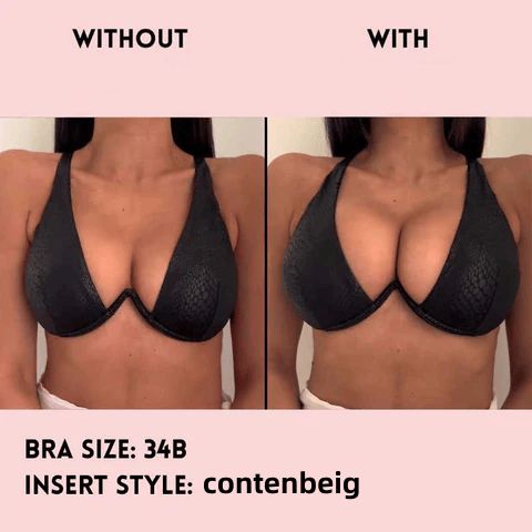 🔥LAST DAY SALE ONLY ￡7.99!!💕OUFALI Lift Inserts for Bras – Lightly Padded, Double-Sided Adhesive👙 Reusable, Washable • Natural Lift • Seamless Under Clothing ✨