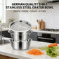 🔥HOT SALE 50% OFF-🌞🍴 3-in-1 Stainless Steel Grater Bowl