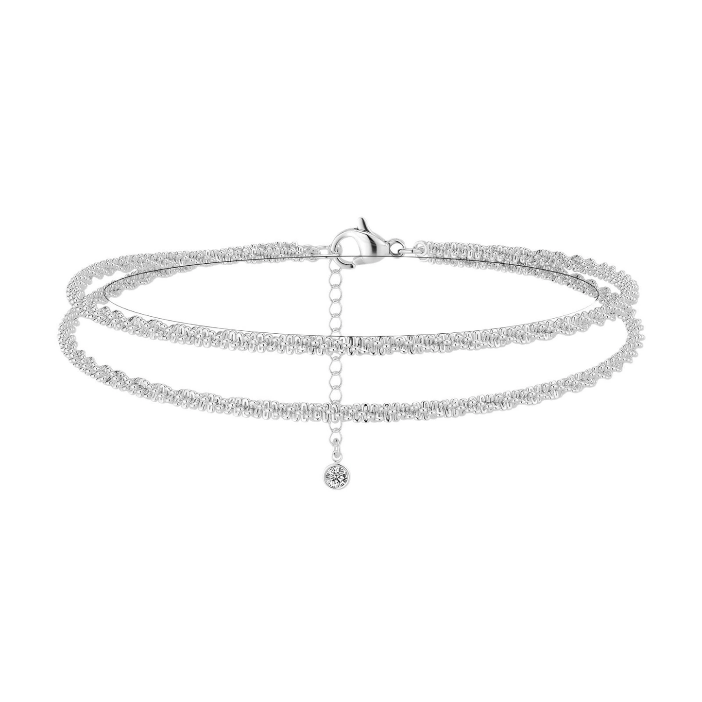 Buy 1 get 1 free🥰Dainty Layered Waterproof Anklet For your lover