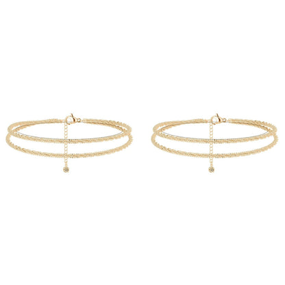 Buy 1 get 1 free🥰Dainty Layered Waterproof Anklet For your lover