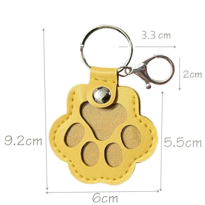 (10pcs)BUY 5 GET 5 FREE💖Leather Pet Memorial Keychain  🐾 Keep Their Memory Close, Always