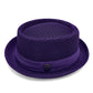Summer Breathable Mesh Pork Pie Hat