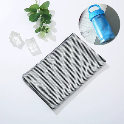 ⏰Last Day Buy 1 Get 1 Free❄💦Cold Sweat Towel You Can Use Anywhere, Anytime! Reusable Soft Absorbent Cooling Portable– UK Ready! 🇬🇧