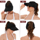 Women's UPF 50+ UV Protection Sun Visor Hat