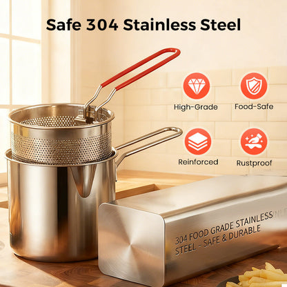 🔥LAST DAY SALE 50% OFF🎁304 Stainless Steel Multifuntional Fryer