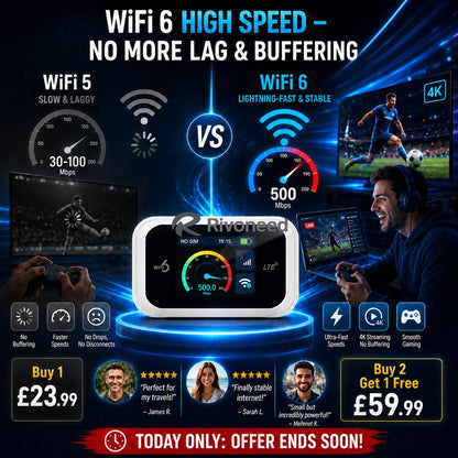 🥳2026 HOT SALE🥳💞📶🌐 50% OFF! Mobile Hotspot – Portable WiFi, full coverage anywhere. No contract, no setup. Stay connected on the go! 📱✨