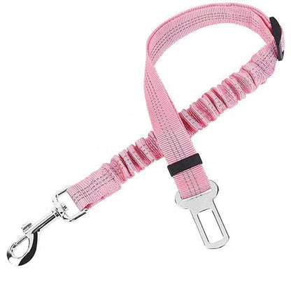 🐱🐶 2-Pack Pet Seatbelts – Car Headrest Restraint, Adjustable Safety Leads