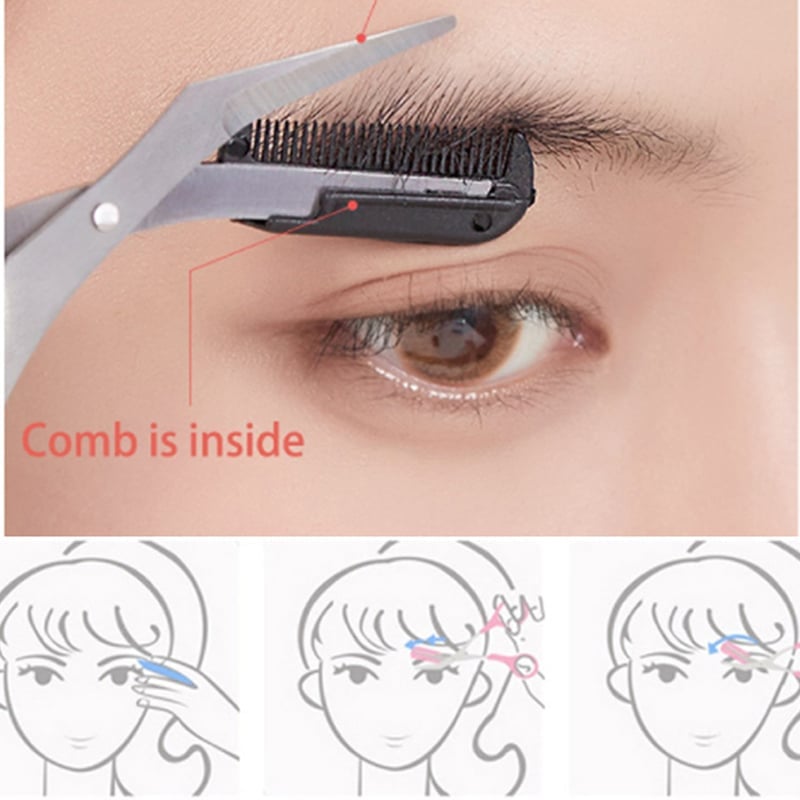 🔥Buy 1 get 1 free🔥Eyebrow Trimmer Scissor