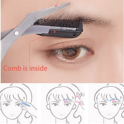🔥Buy 1 get 1 free🔥Eyebrow Trimmer Scissor