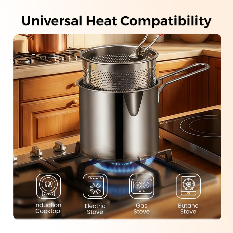 🔥LAST DAY SALE 50% OFF🎁304 Stainless Steel Multifuntional Fryer