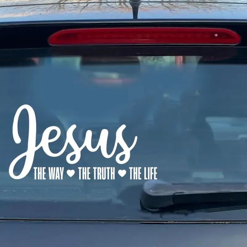 🔥Hot Sale 🌟 Creative Letter Pattern Car Sticker