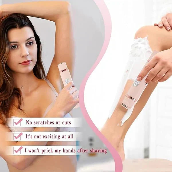 ✨This Summer Special Price ￡13.99!!🏖️2-In-1 Women's Electric Cordless Shaver