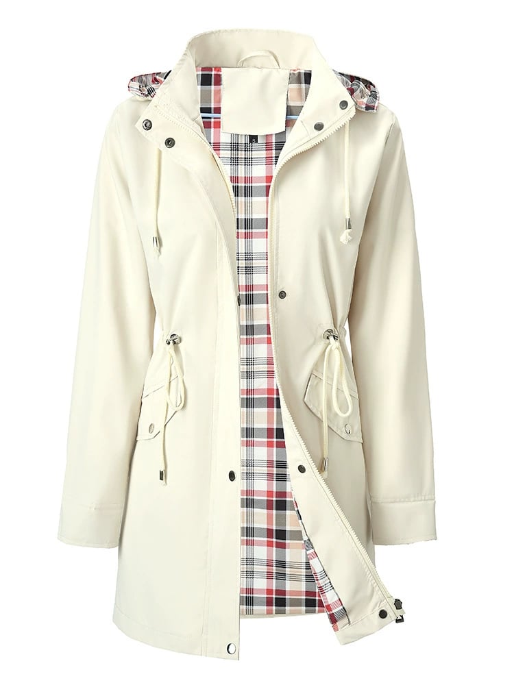 🔥This Week's Special Price:£21.99!!🧥💦Womens Chic. Lightweight. Waterproof Jacket🍃-Unleash Style and Durability in Any Storm!