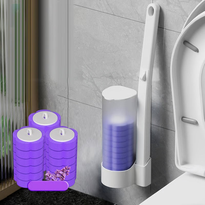 🚽💦Hands-Free Cleaning Gadget🧽Disposable toilet cleaning tool