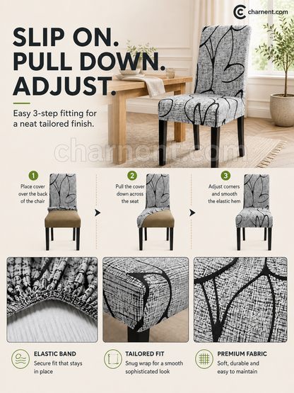⏰🔥LIMITED TIME 50% OFF!🔥50K+ SOLD!  🪑Stretch Dining Chair Cover