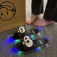 🏖️LAST DAY SALE ONLY ￡12.99!!🔥Penguin Glow Slippers 🐧✨  Flashing LED Soles • Cosy & Fun for All Ages • Perfect for Gifting! 🎁