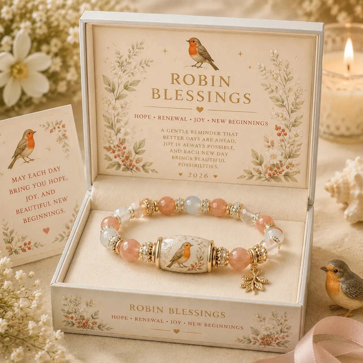 ❤ Love, Remembrance & Cardinal Blessings 🕊️ | 2026 Limited Edition Bracelet