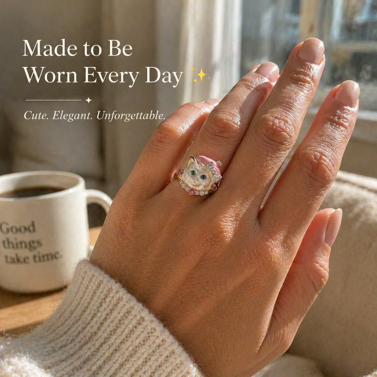 🐱Cute Cat Ring💍