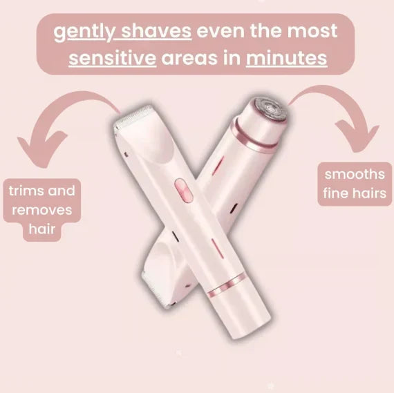 ✨This Summer Special Price ￡13.99!!🏖️2-In-1 Women's Electric Cordless Shaver