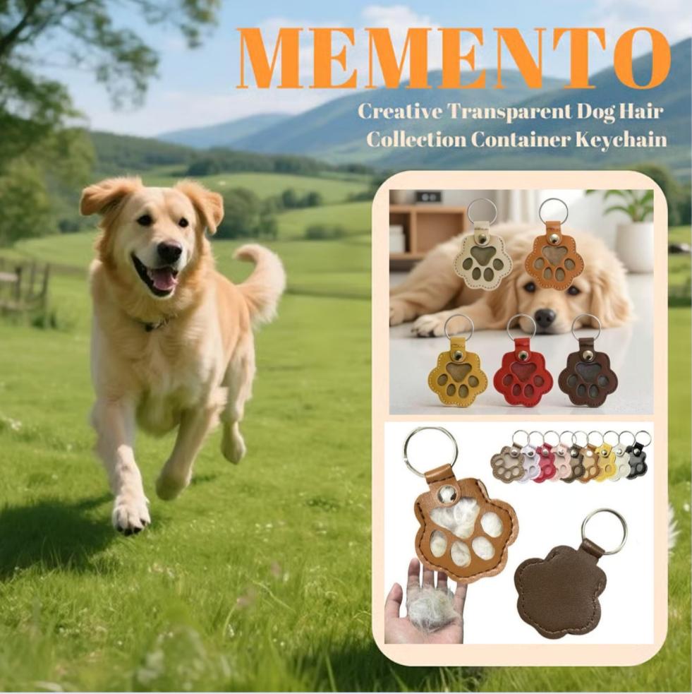 (10pcs)BUY 5 GET 5 FREE💖Leather Pet Memorial Keychain  🐾 Keep Their Memory Close, Always