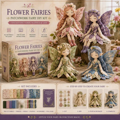🔥LAST DAY 50% OFF🧵Fairy Patchwork DIY Collection