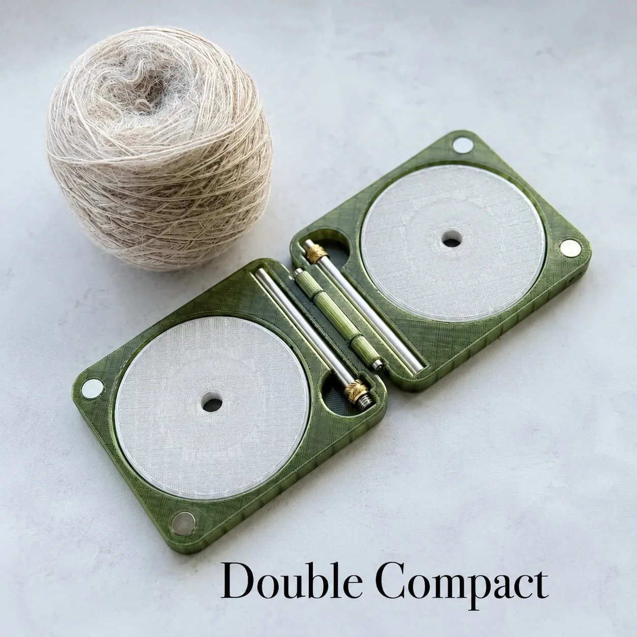 🧶Portable Yarn Holder for Crochet & Knitting