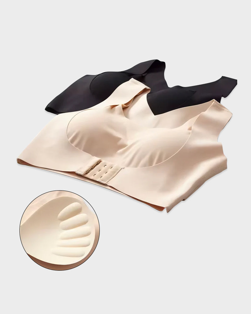 💖Front Closure Cross-Back Wireless Posture Bra