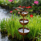 🌧️ Rain Catcher - Plant Support🐦 Metal Garden Ornament