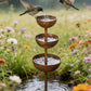 🌧️ Rain Catcher - Plant Support🐦 Metal Garden Ornament