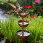 🌧️ Rain Catcher - Plant Support🐦 Metal Garden Ornament