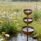 🌧️ Rain Catcher - Plant Support🐦 Metal Garden Ornament