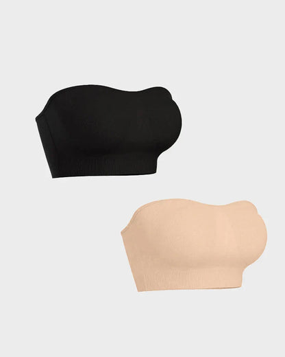 2026 New🔥BUY 1 GET 1 FREE🔥Non-Slip Bandeau Seamless Wireless Strapless Bra