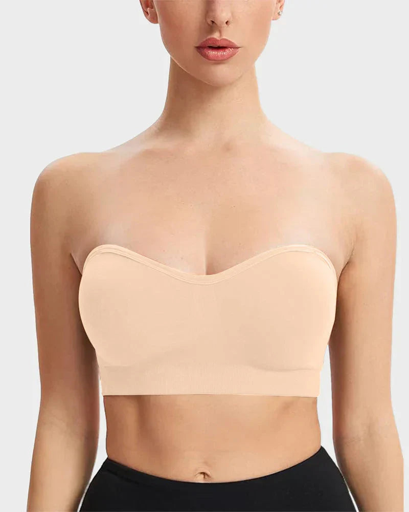 2026 New🔥BUY 1 GET 1 FREE🔥Non-Slip Bandeau Seamless Wireless Strapless Bra