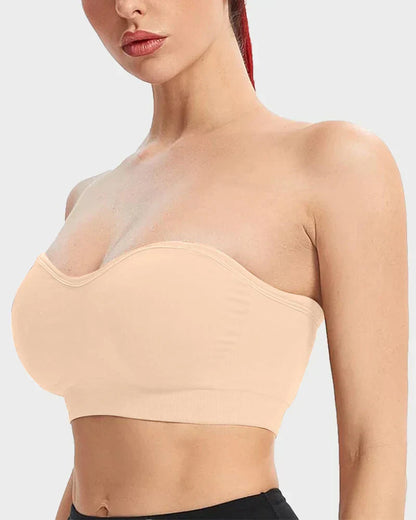 2026 New🔥BUY 1 GET 1 FREE🔥Non-Slip Bandeau Seamless Wireless Strapless Bra