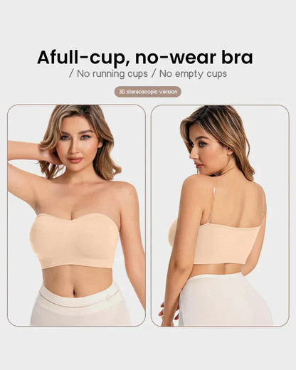 2026 New🔥BUY 1 GET 1 FREE🔥Non-Slip Bandeau Seamless Wireless Strapless Bra