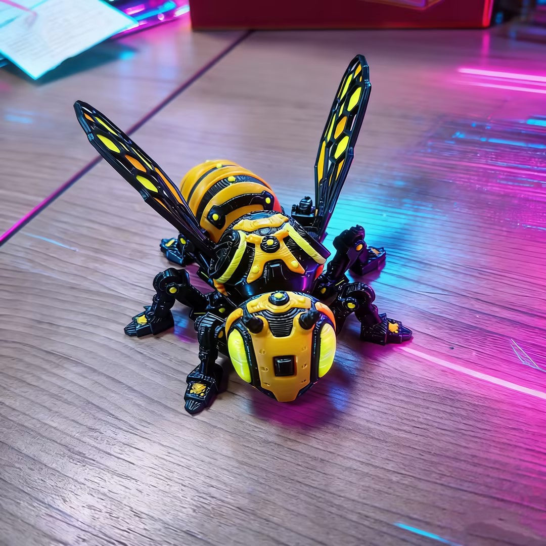 🐝 Mechanical Bee Figurine
